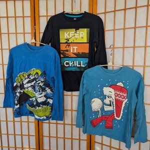 3 Youth Boys Long Sleeve Shirts